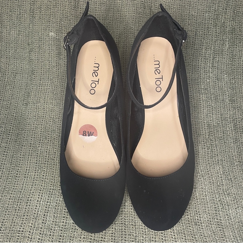 Me Too - Black Women's Wedges 8W